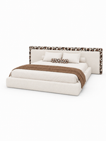 The Panther Bed — Luxury Upholstered King Size Bed