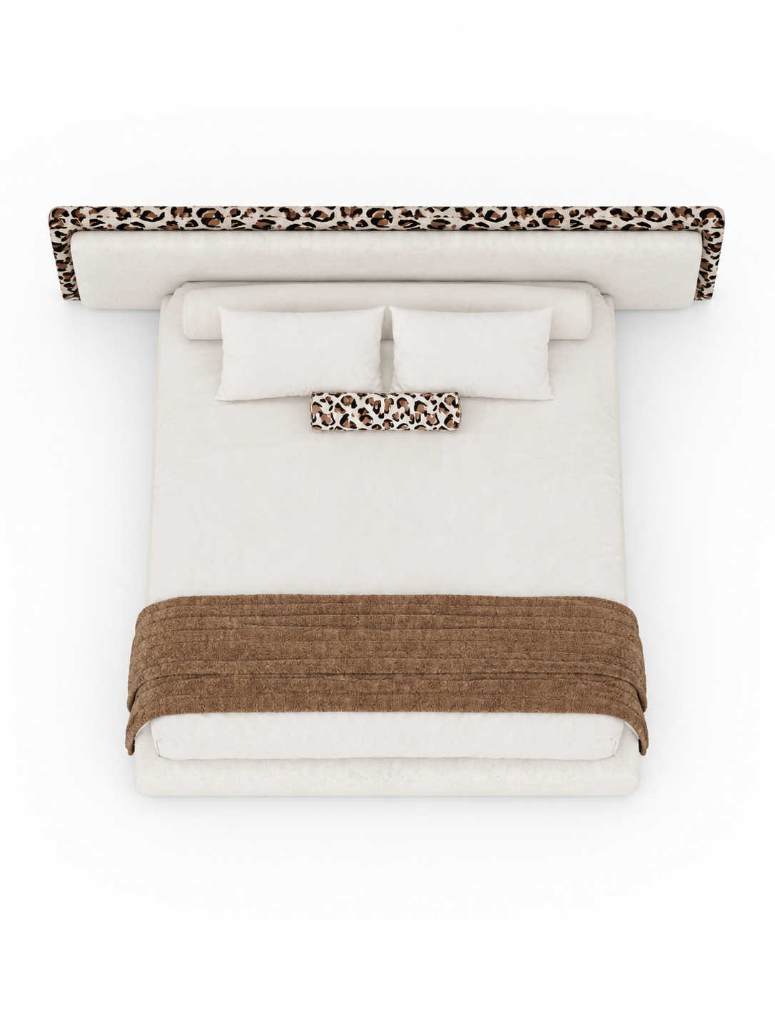 The Panther Bed — Luxury Upholstered King Size Bed
