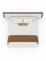 The Panther Bed — Luxury Upholstered King Size Bed