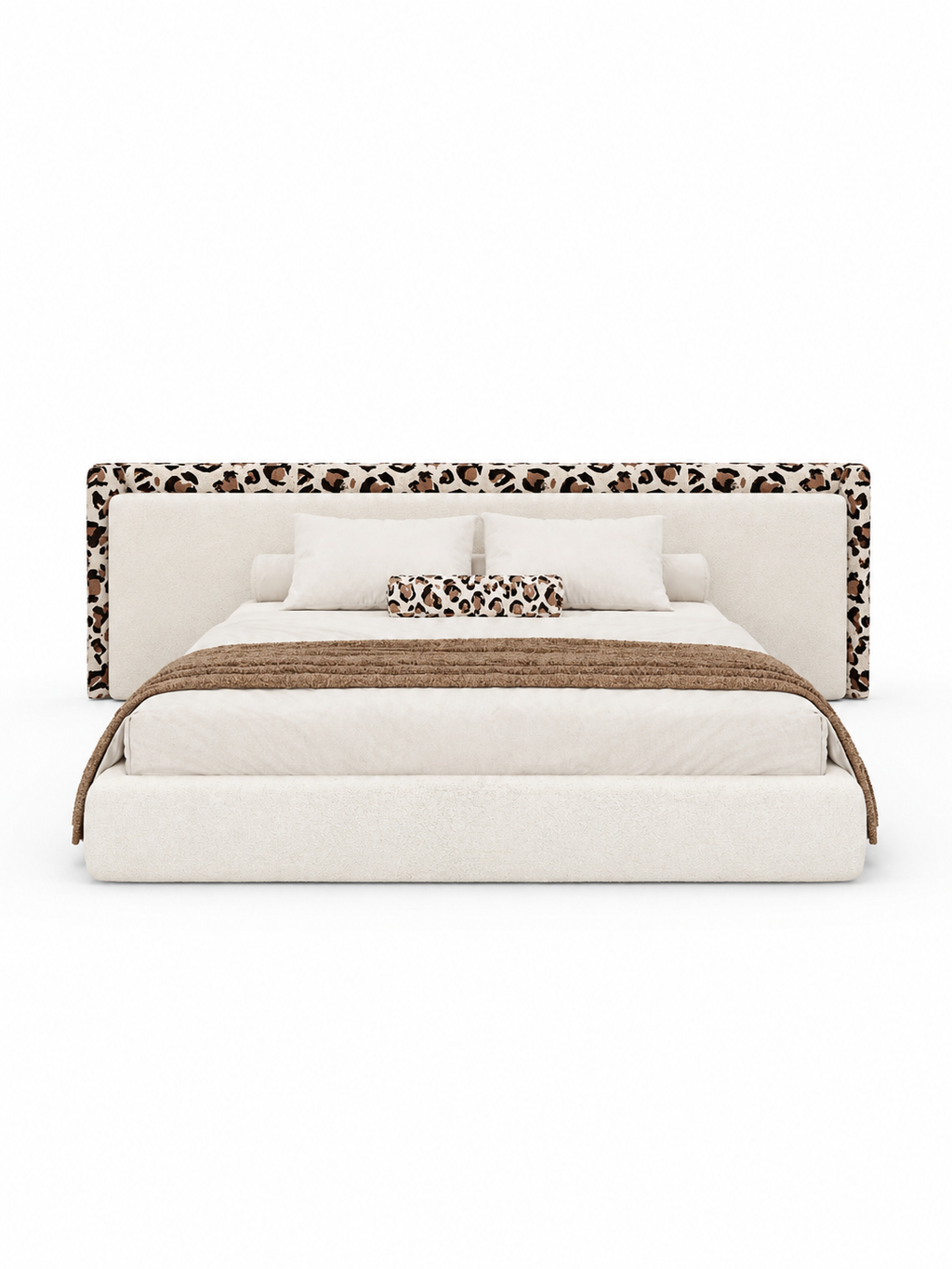 The Panther Bed — Luxury Upholstered King Size Bed