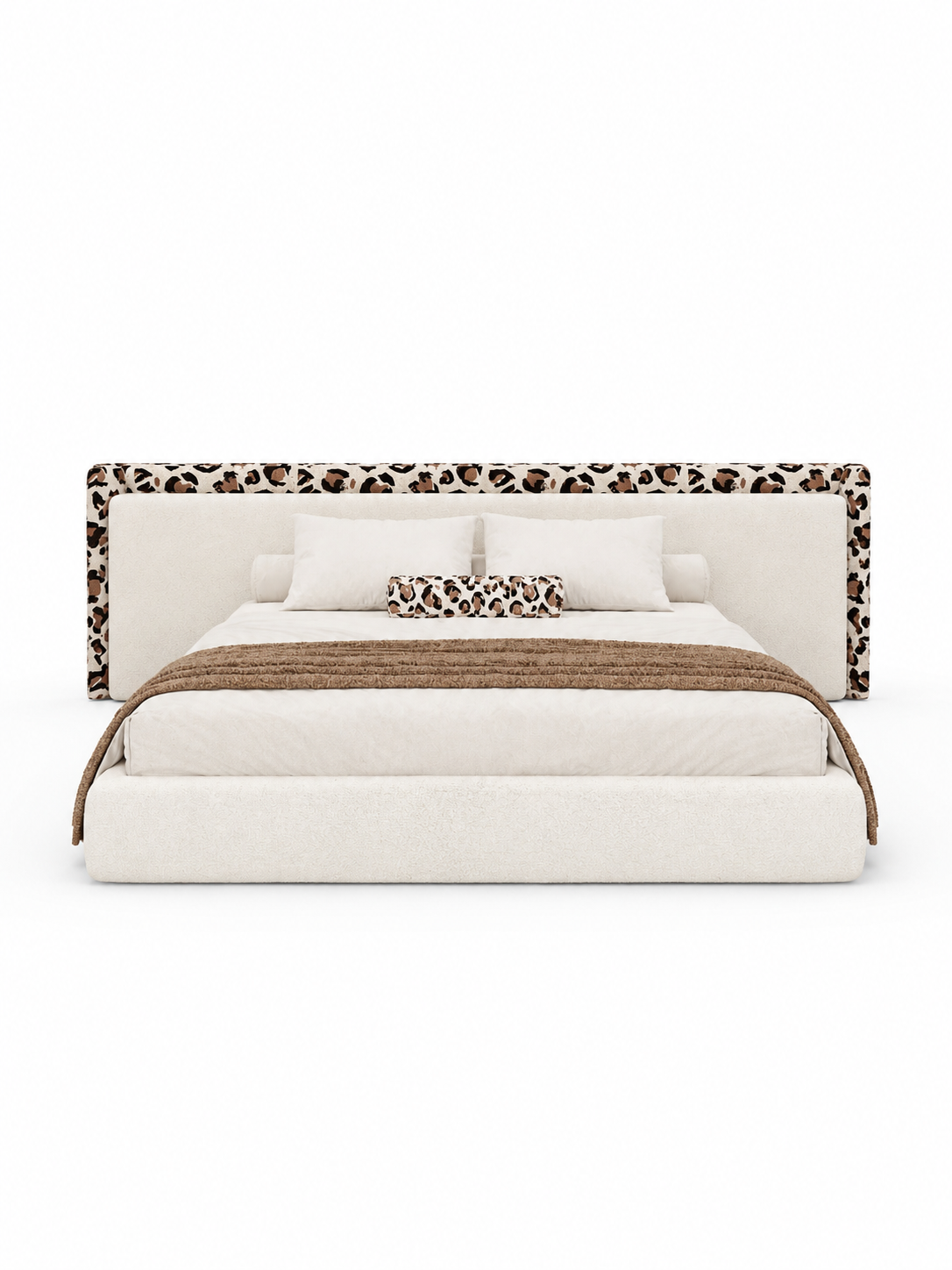 The Panther Bed — Luxury Upholstered King Size Bed