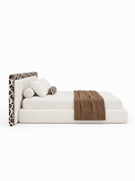 The Panther Bed — Luxury Upholstered King Size Bed