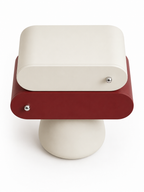 Melo Mushroom Side Table– 2 Drawer Designer Bedside Table