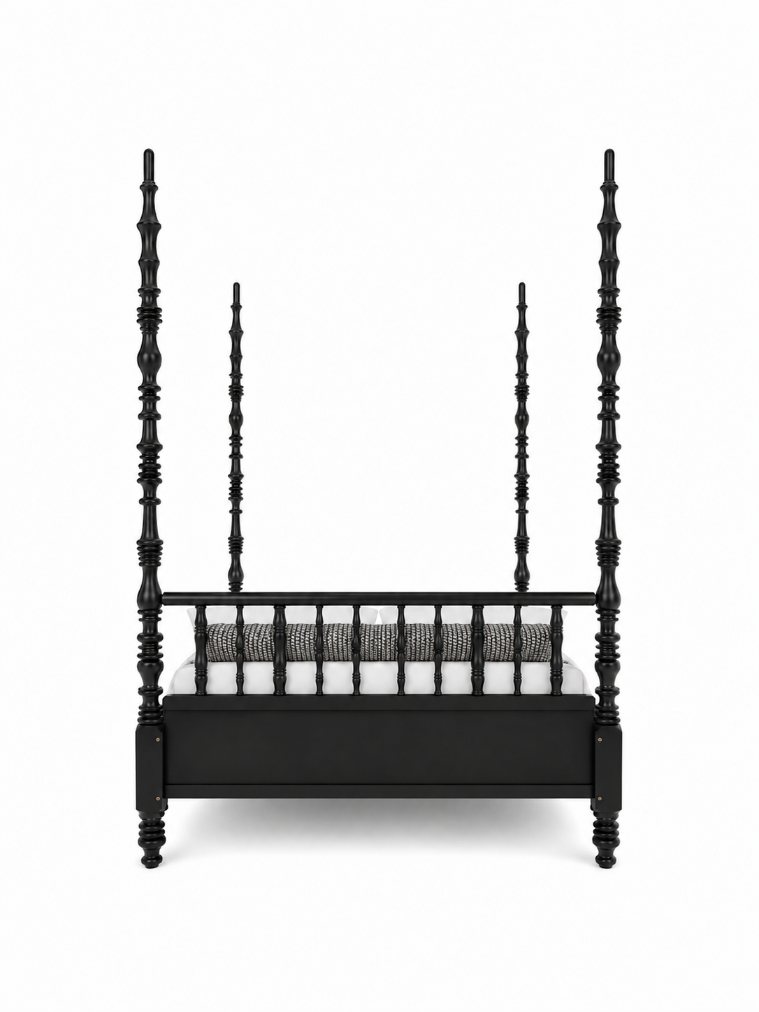 The Zareen Bed — Luxury Teak Four-Poster Bed