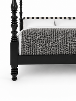 The Zareen Bed — Luxury Teak Four-Poster Bed