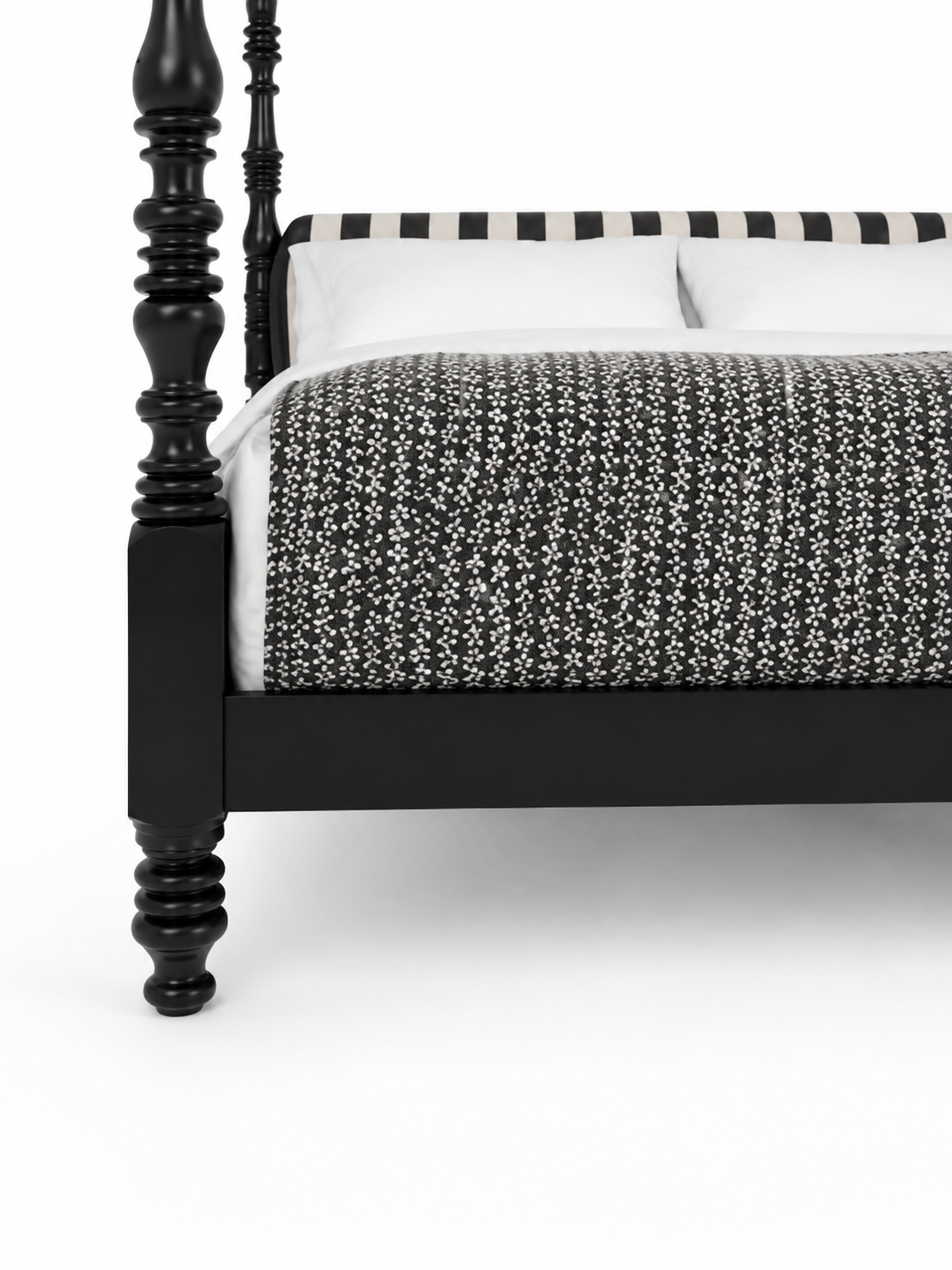 The Zareen Bed — Luxury Teak Four-Poster Bed