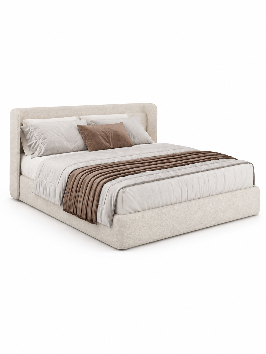 The Arlo Bed — Luxury Contemporary Upholstered Bed