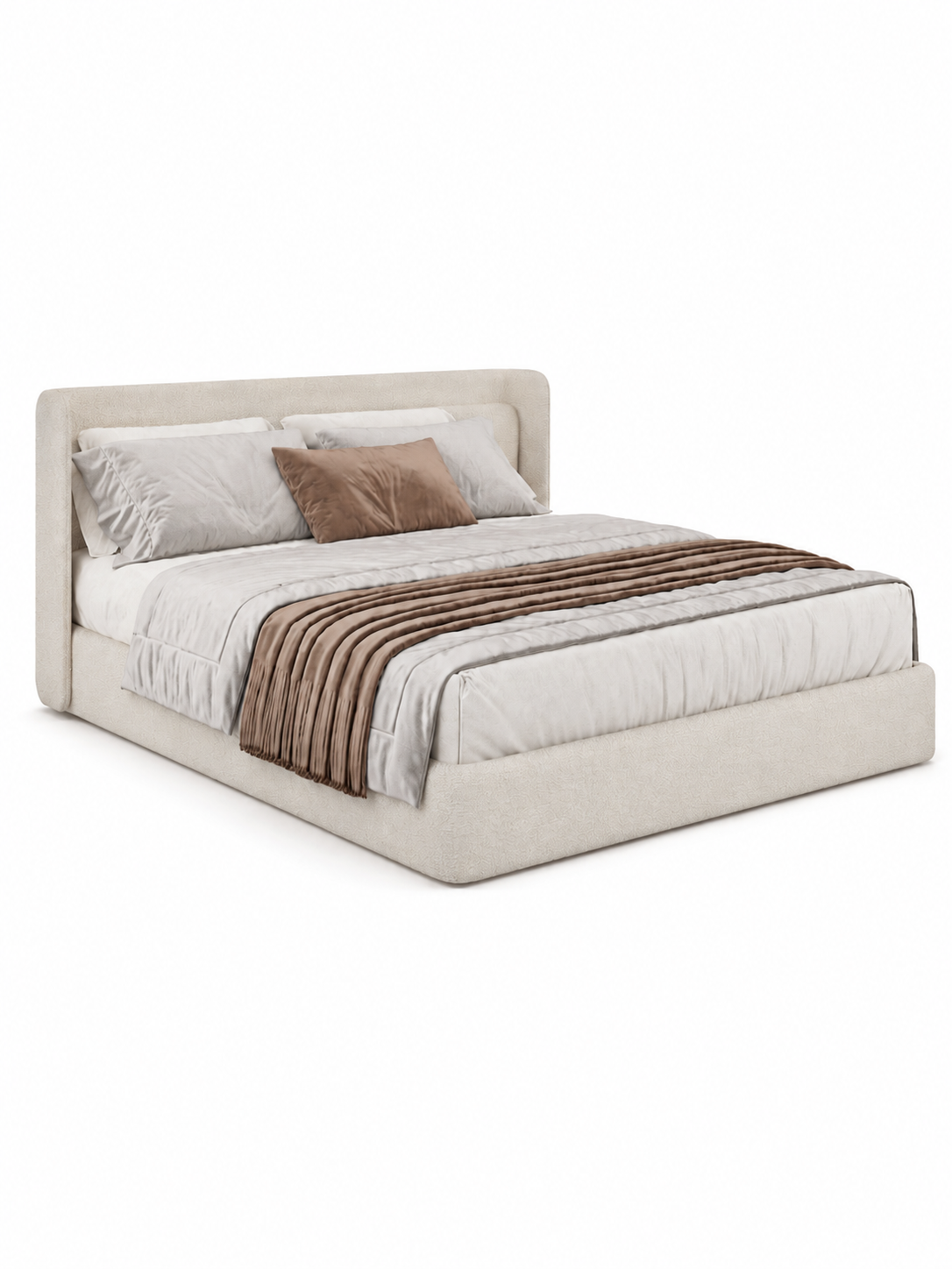 The Arlo Bed — Luxury Contemporary Upholstered Bed