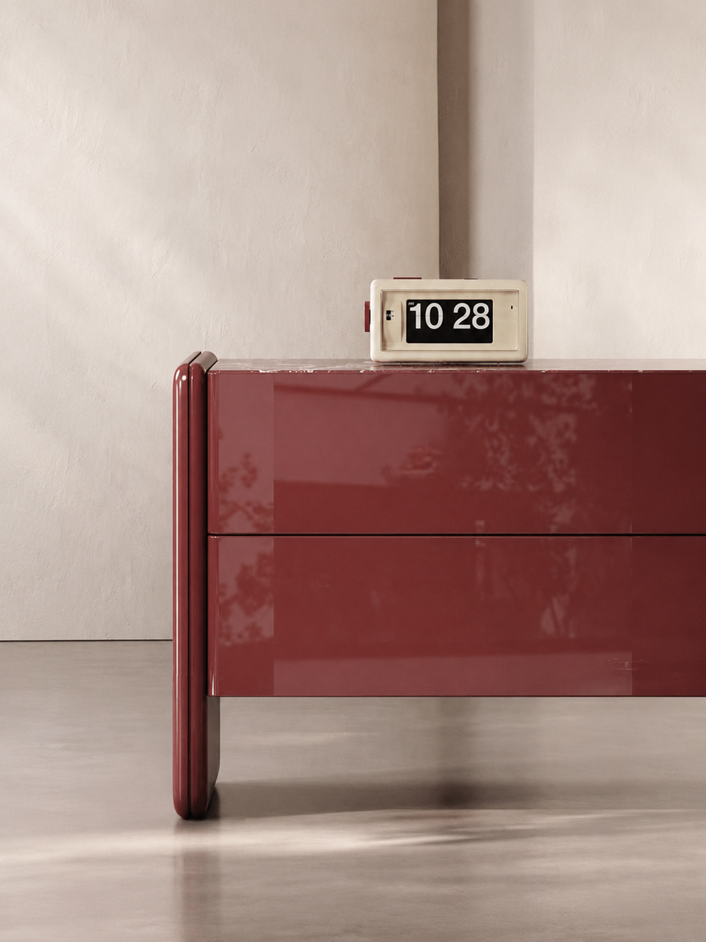 The Rovelle Bedside Table — Luxury Modern Nightstand with 2 Drawers