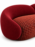 The Kaelora Sofa — Luxury Sculptural Curved 3 Seater Sofa