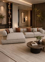 The Élan Sofa — Luxury Curved Modular Lounge Sofa