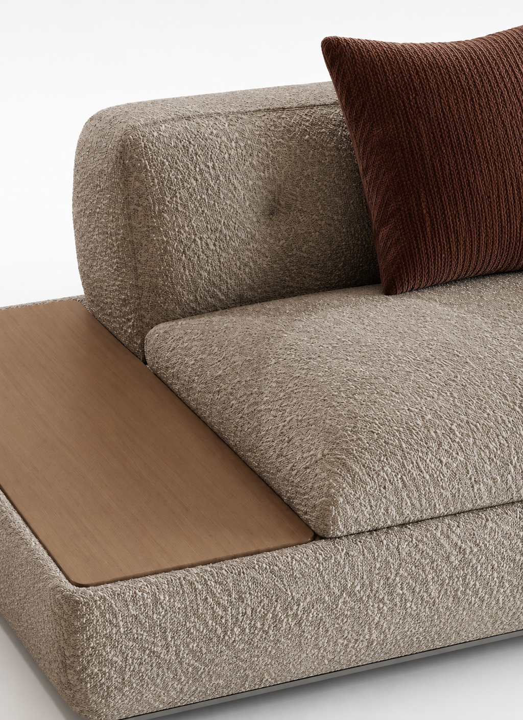 The Élan Sofa — Luxury Curved Modular Lounge Sofa