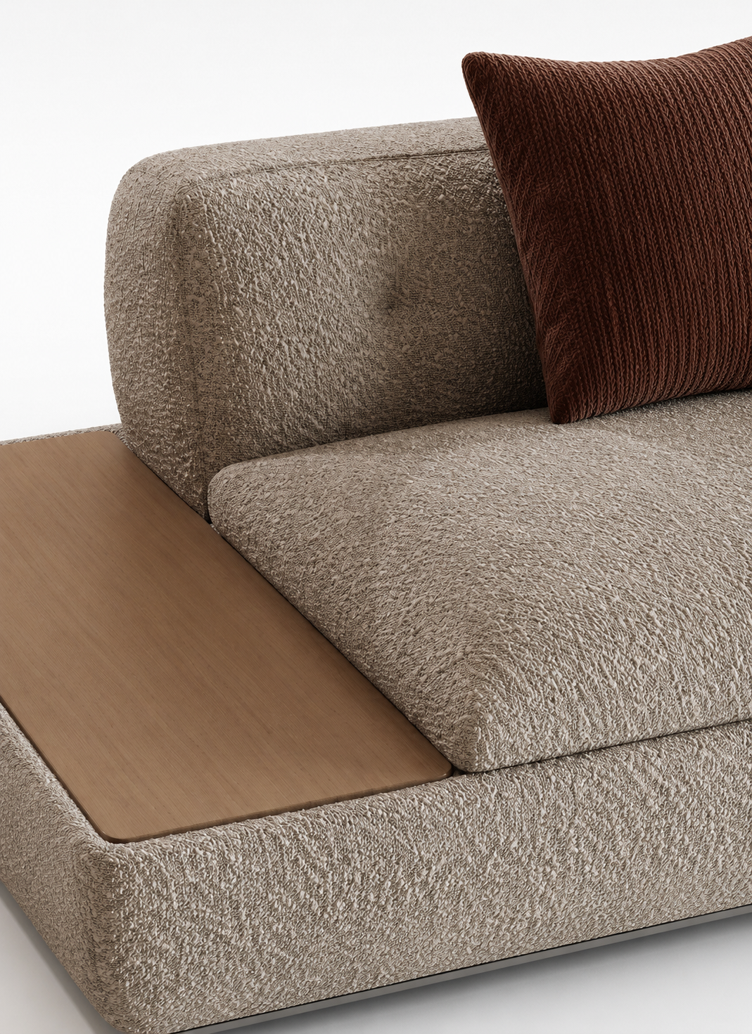 The Élan Sofa — Luxury Curved Modular Lounge Sofa