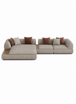 The Élan Sofa — Luxury Curved Modular Lounge Sofa