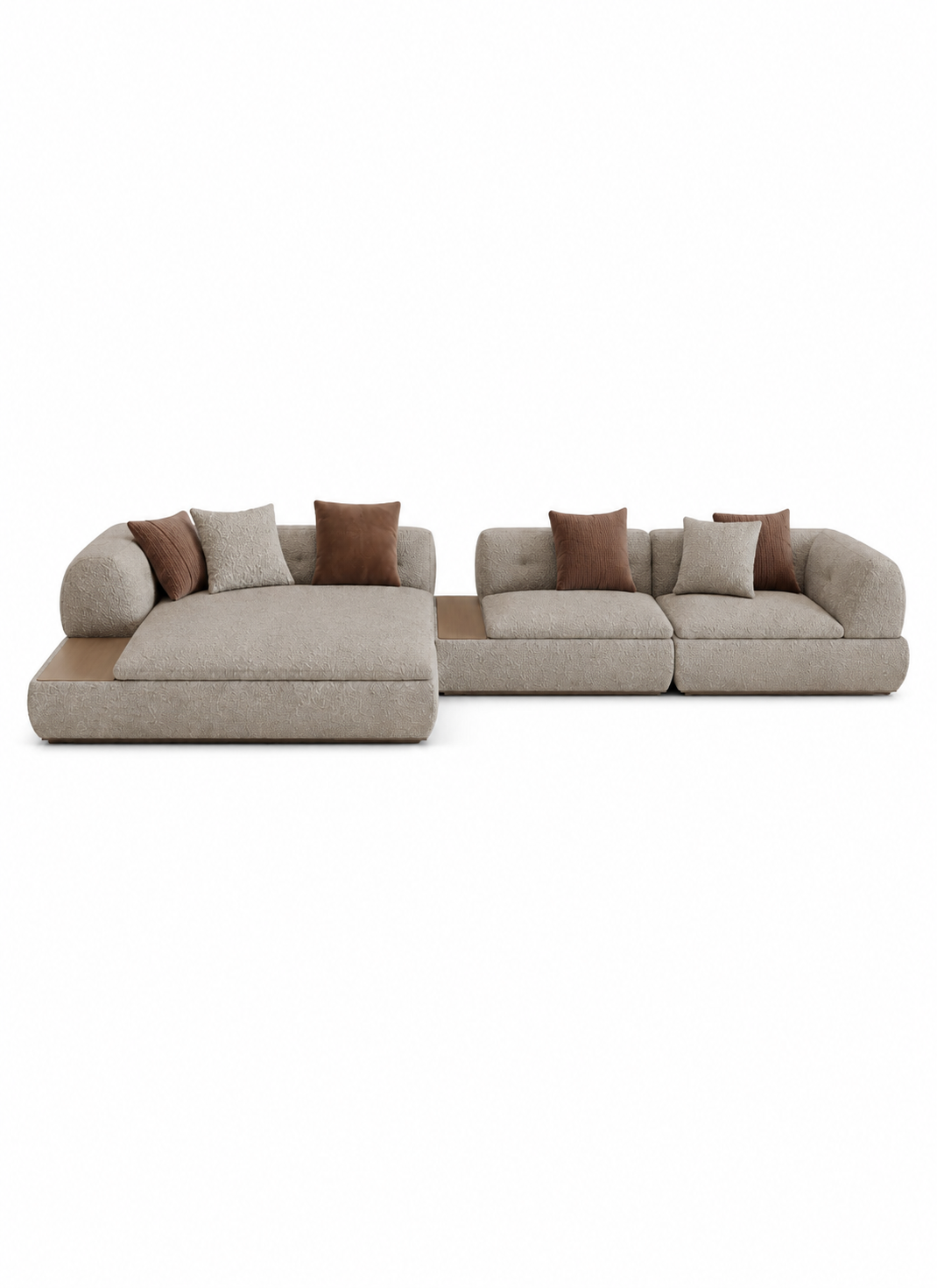 The Élan Sofa — Luxury Curved Modular Lounge Sofa
