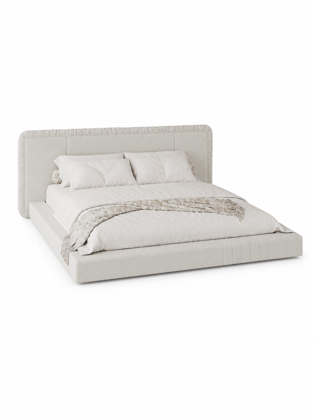 The Valencia Bed — Luxury Contemporary Solid Wood Bed