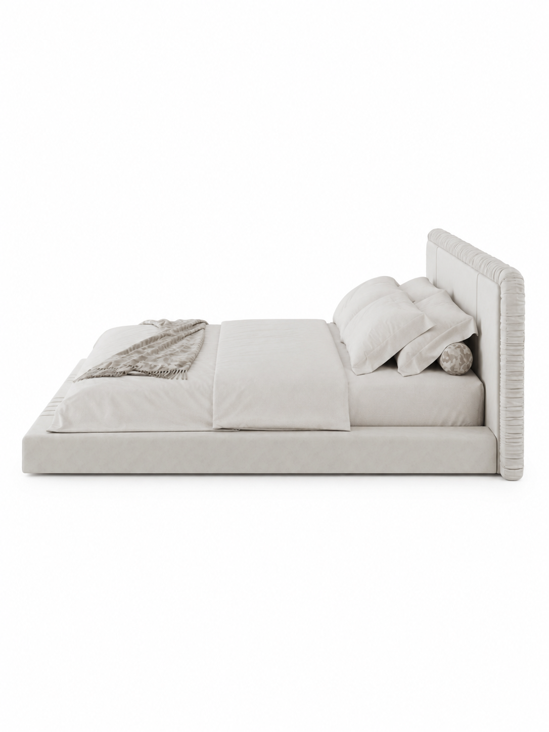 The Valencia Bed — Luxury Contemporary Solid Wood Bed