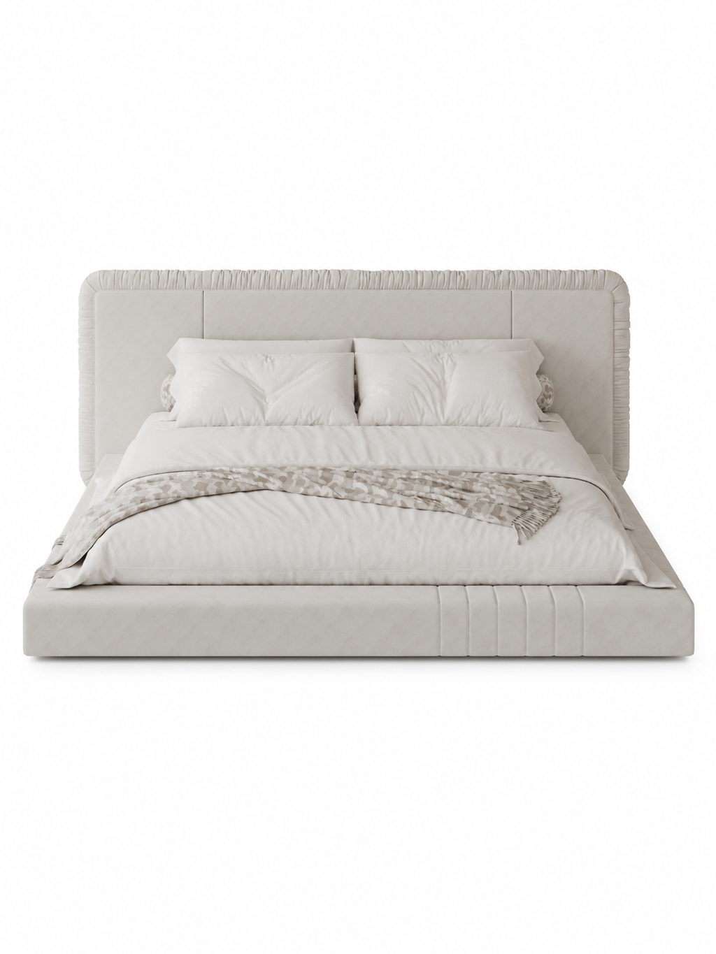 The Valencia Bed — Luxury Contemporary Solid Wood Bed
