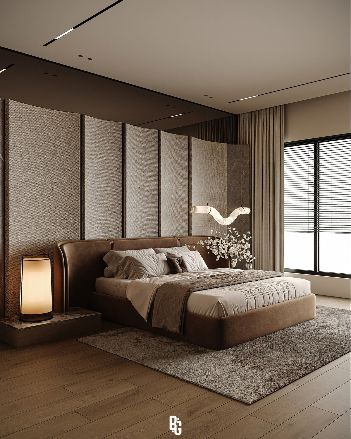 The Ulyra Bed — Luxury Upholstered Platform Bed