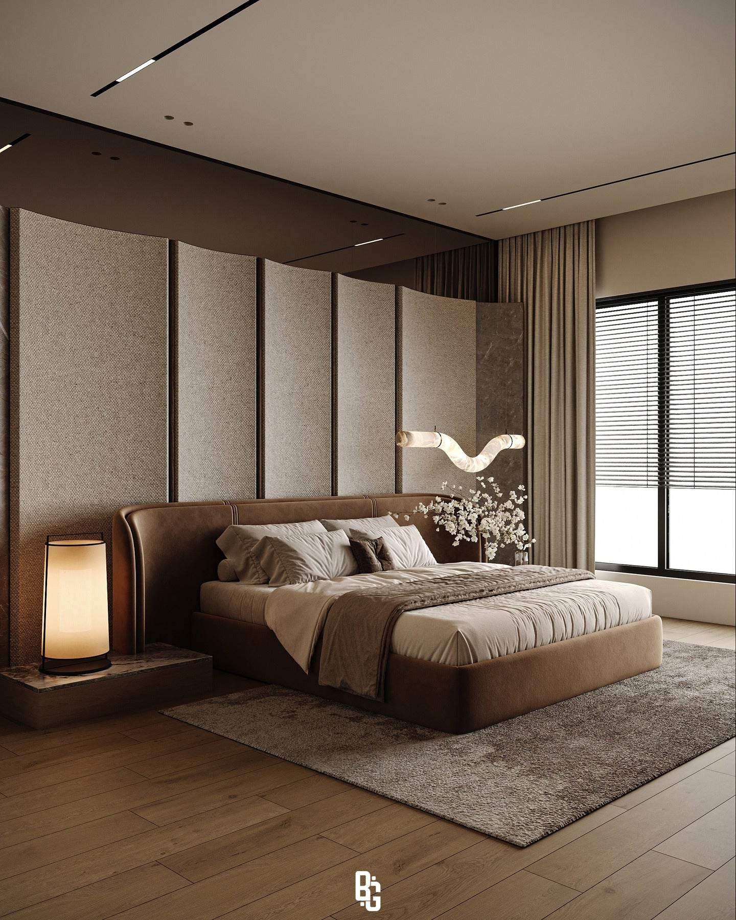 The Ulyra Bed — Luxury Upholstered Platform Bed