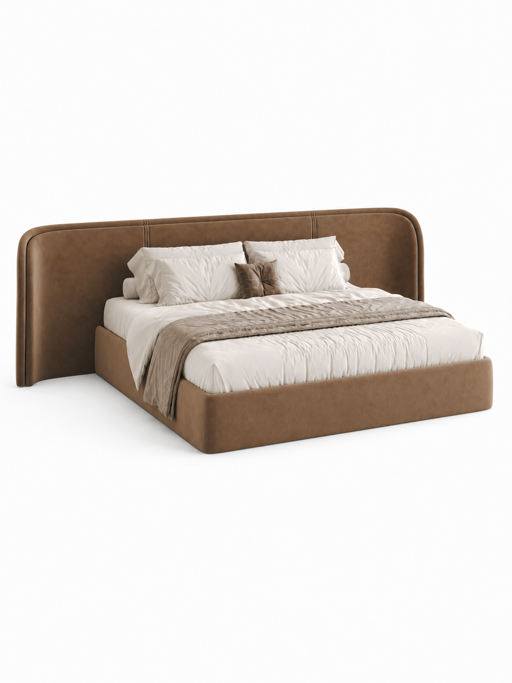 The Ulyra Bed — Luxury Upholstered Platform Bed