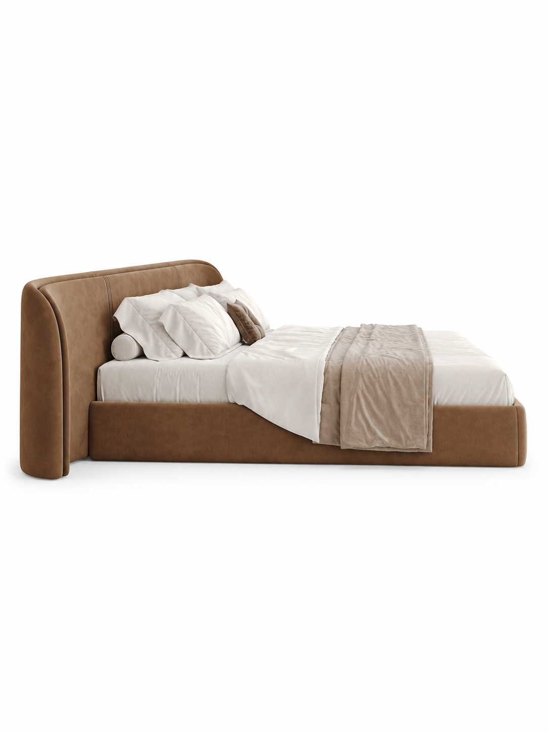 The Ulyra Bed — Luxury Upholstered Platform Bed