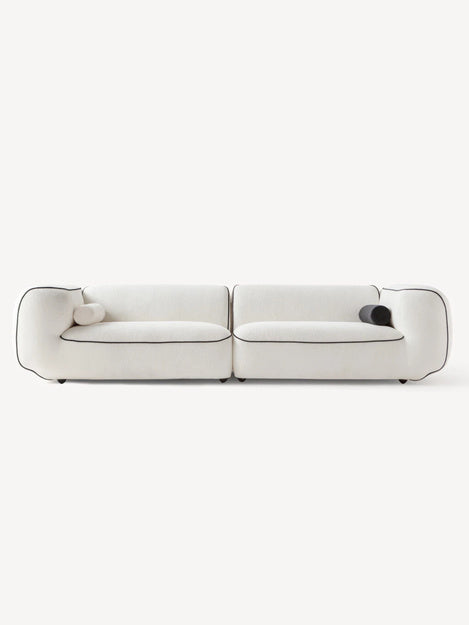 The Noiré Sofa — Luxury Modern 4-Seater Sofa