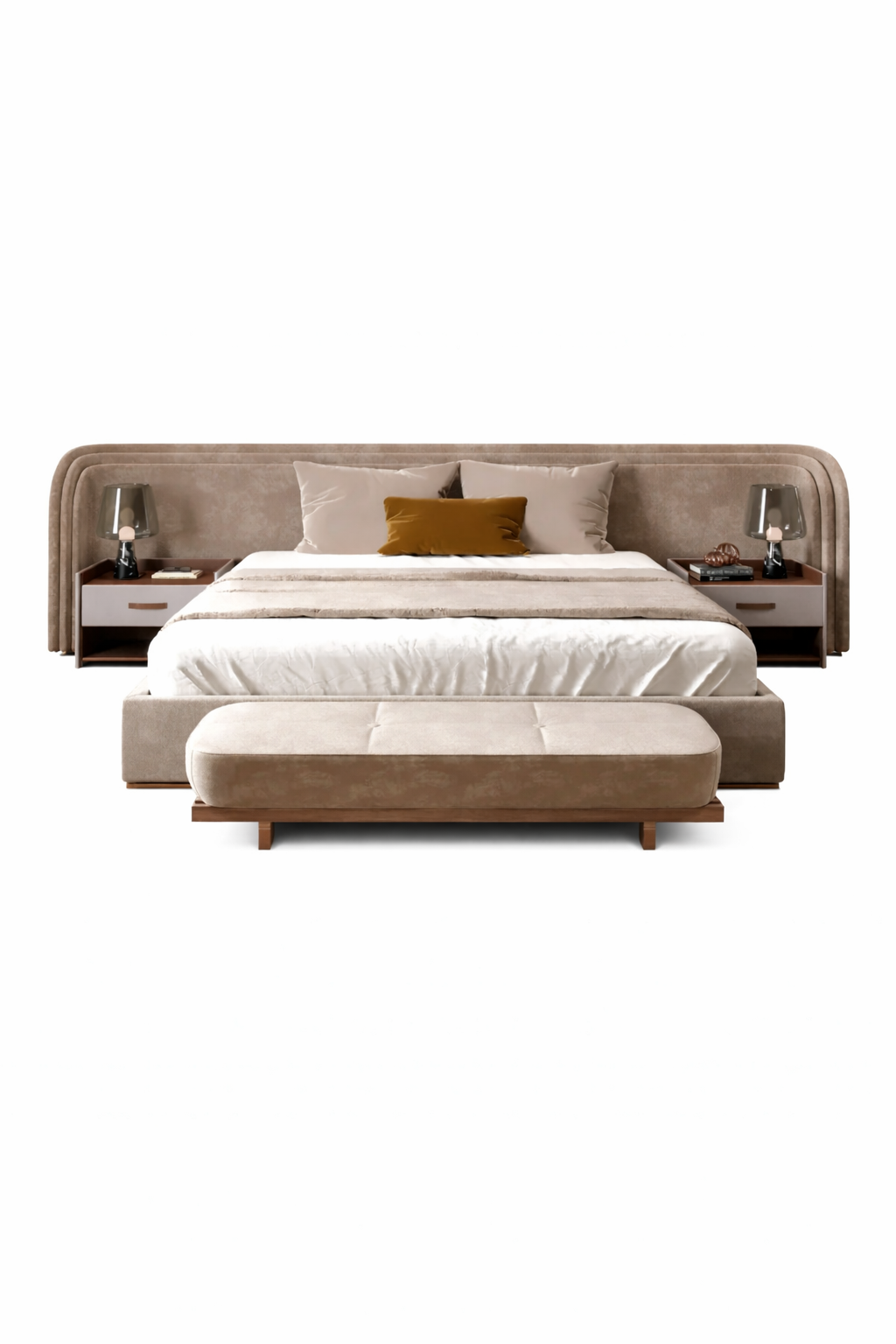 Mitaya Modern Luxury Bed With Bed Box