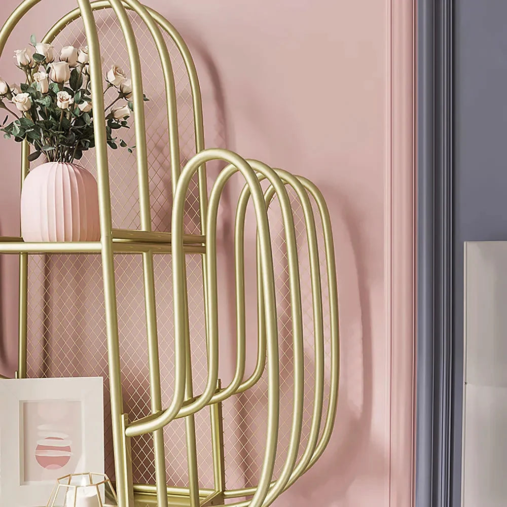 Cactus Modern Metal Bookshelf