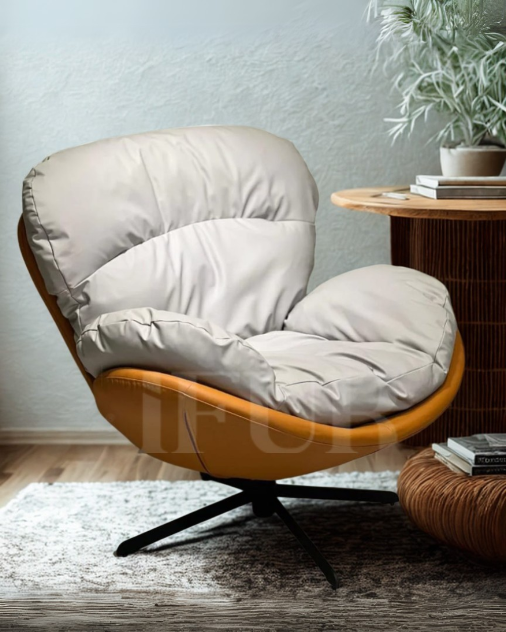 BeanHaven Swivel Sofa Chair