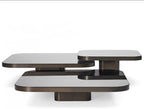 Rusta Modern Contemporary Nesting Coffee Table Set Of 3