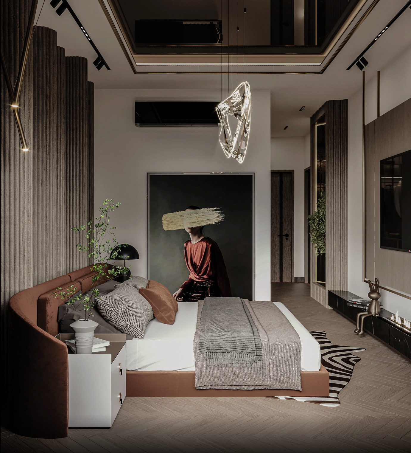 Zara Modern Luxury Bed With Storage