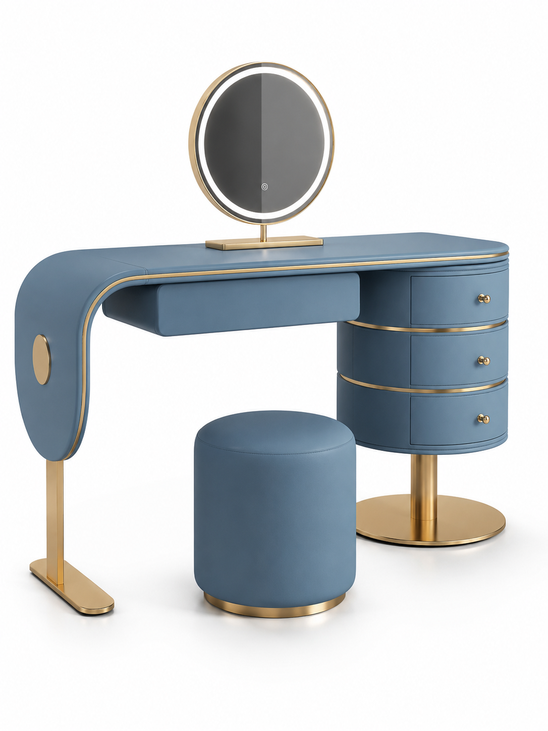 The Lunara Dressing Table — Luxury Modern Vanity with Premium Storage