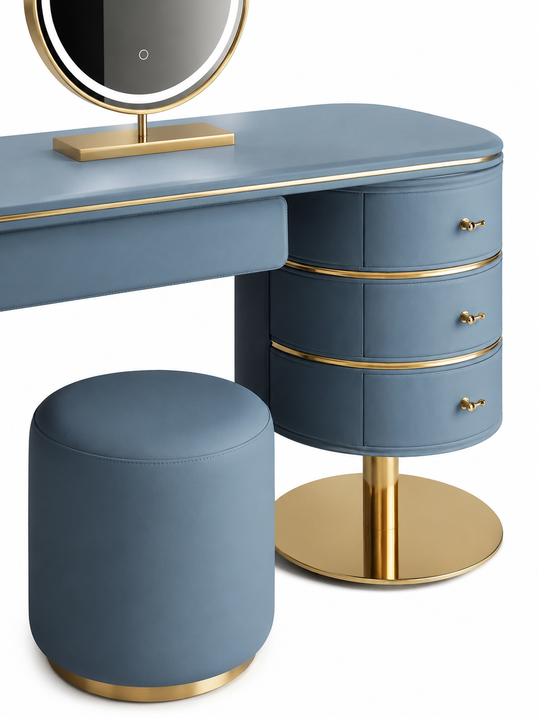 The Lunara Dressing Table — Luxury Modern Vanity with Premium Storage