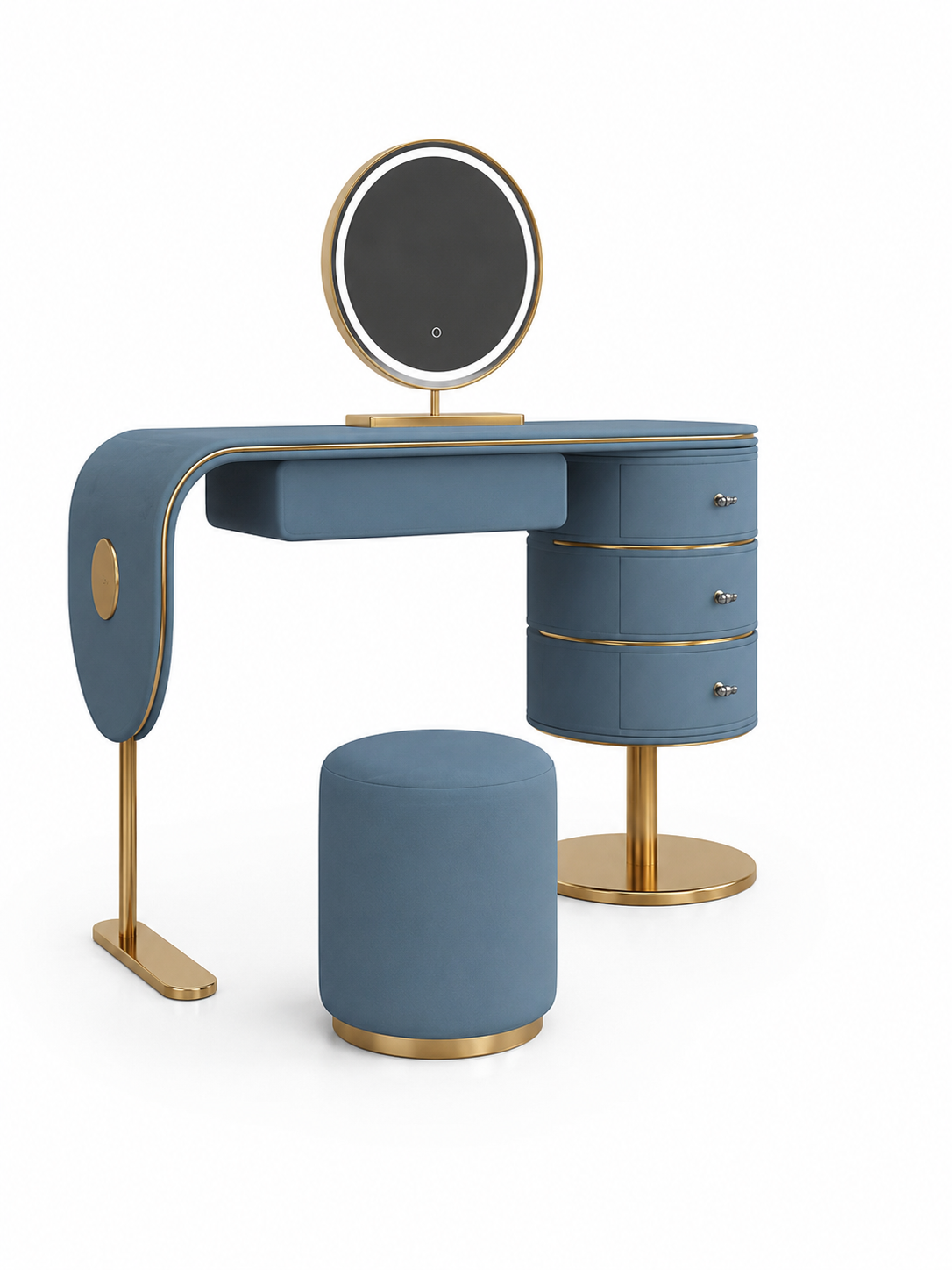 The Lunara Dressing Table — Luxury Modern Vanity with Premium Storage