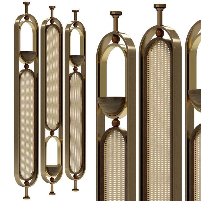 Mirana Mesh Decorative Metal Partition