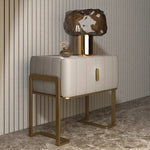 Hayat Modern Single Drawer Bedroom Bedside Table
