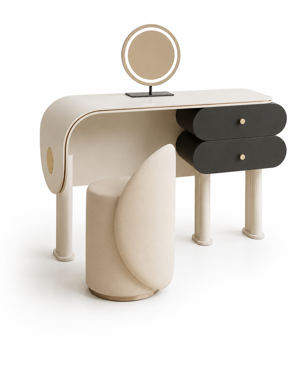 The Flexora Dressing Table — Luxury Modern Expandable Vanity