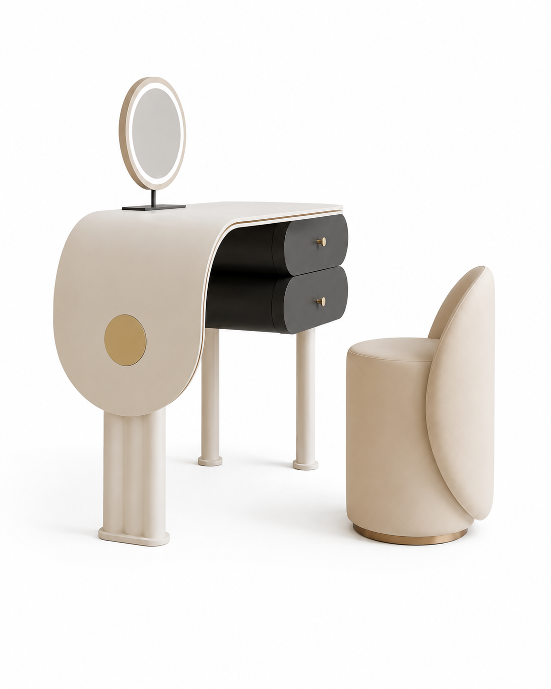 The Flexora Dressing Table — Luxury Modern Expandable Vanity