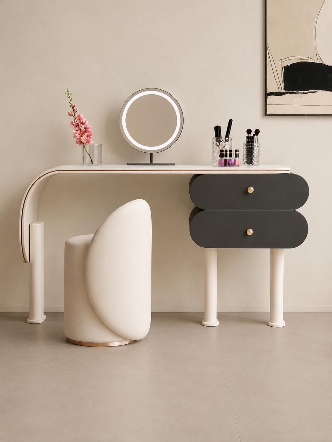 The Flexora Dressing Table — Luxury Modern Expandable Vanity