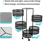 Manya Multifunctional Rotating Storage Cart