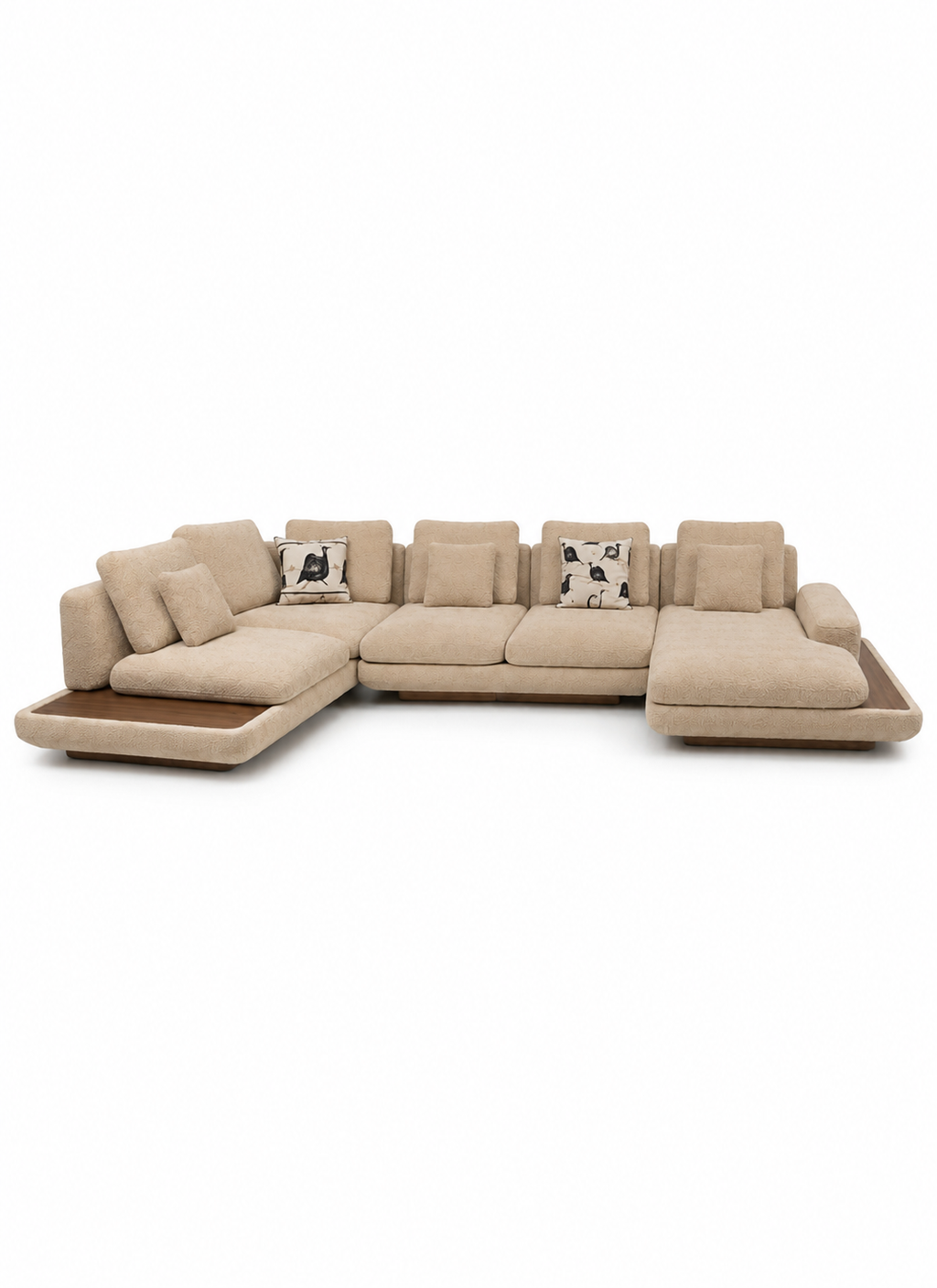 The Jovelle Sofa — Luxury Modular Bouclé 6 Seater Sofa