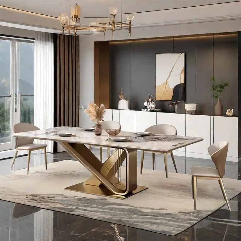 Kora Modern Luxury Contemporary Dining Set