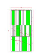 Akasa Metal Partition With Fluted Glass