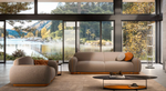 Busnelli Modern Luxury 5 Seater Sofa Set
