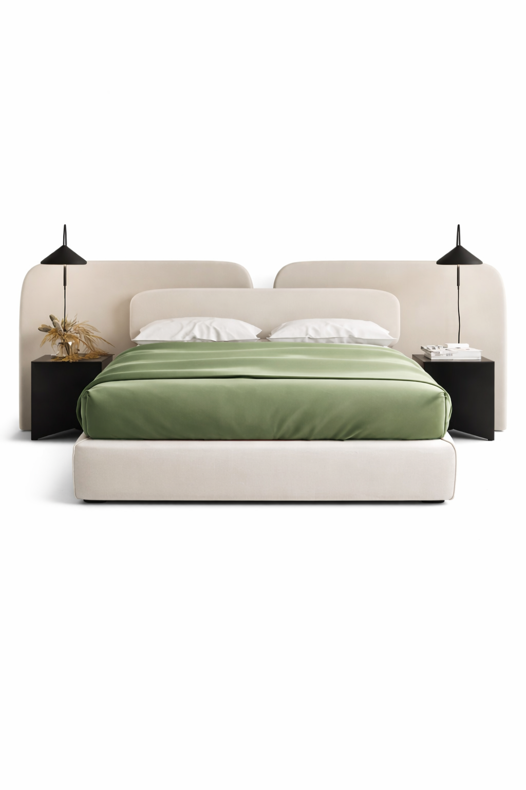 Urbis Luxury Upholstered Soft Panel Bed