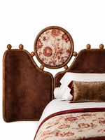The Arabelle Bed — Luxury Heritage Floral Upholstered Bed