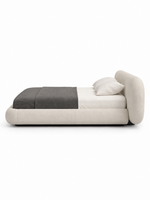 The Davielle Bed — Luxury Rounded Upholstered Bed