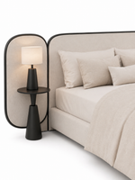 The Jovelle Bed — Luxury Contemporary Upholstered Bed