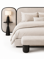 The Jovelle Bed — Luxury Contemporary Upholstered Bed